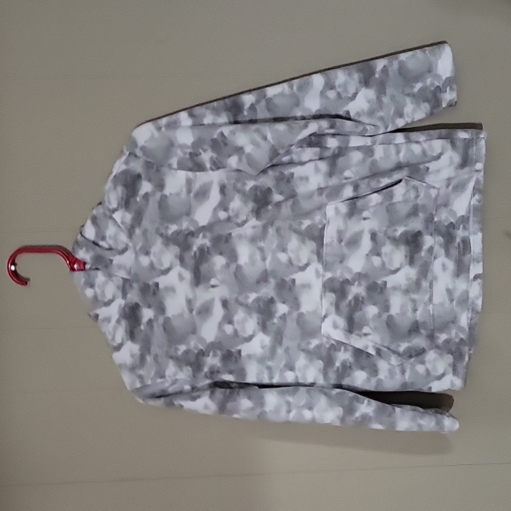 Old Navy Fleece Gray Hoodie